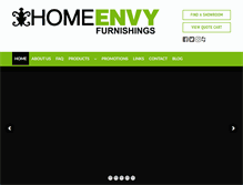 Tablet Screenshot of createhomeenvy.ca